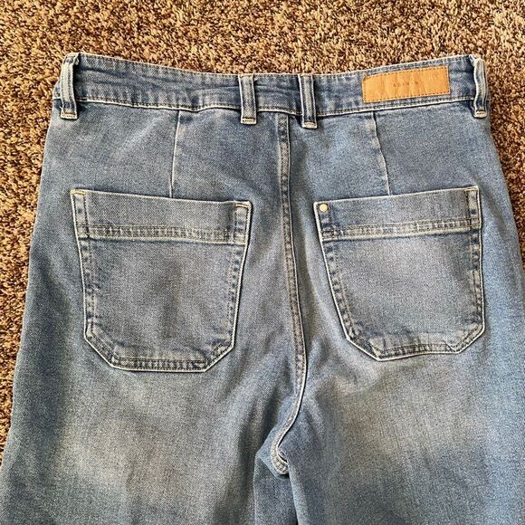 H&M Culotte high waist wide leg women’s jeans size 6 - Picture 10 of 11